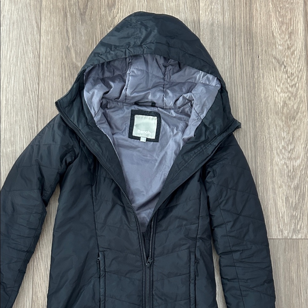 Bench Black Puffer Jacket - Picture 2 of 3